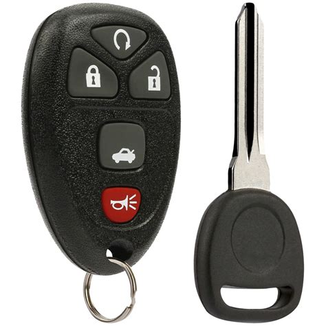 15114374 Key Fob Keyless Entry Remote with Ignition Key fits Chevy HHR