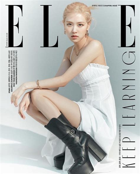 Blackpinks Rosé Stuns On The Cover Of Elle As The New Global Ambassador For Tiffany And Co