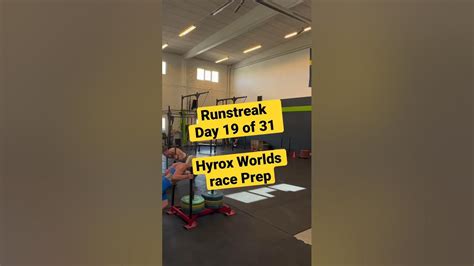 One Week Out From Hyrox Worlds Last Prep Going Down Included