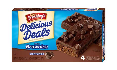 Mrs Freshleys Fudge Bake Brownies Fudge Grocery