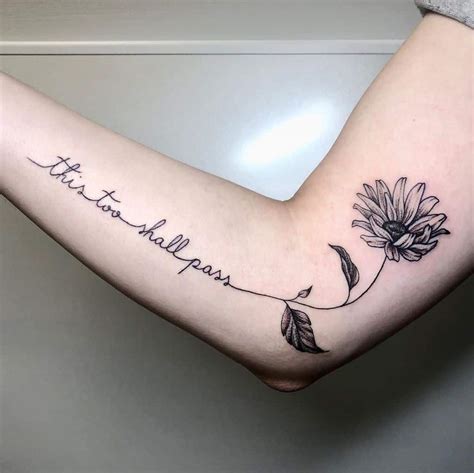 It is a reminder that connects us with our present and helps us to value every second as if it were the last. Top 112 Best "This Too Shall Pass" Tattoos - [2020 ...