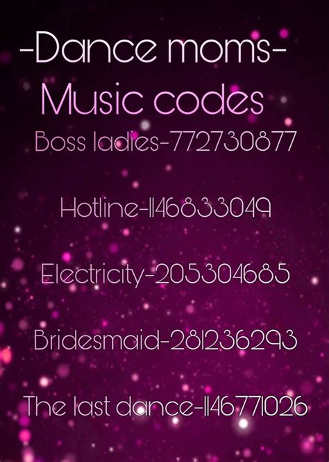 Dance moms roblox I’d codes- | Dance moms funny, Dance moms, Mom song