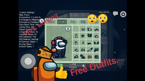 How To Get Free Outfits In Among Us New Version Youtube