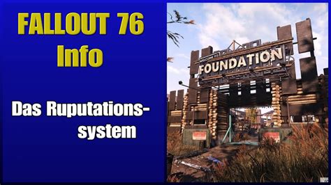 Fallout 76 Das Reputationssystem Youtube
