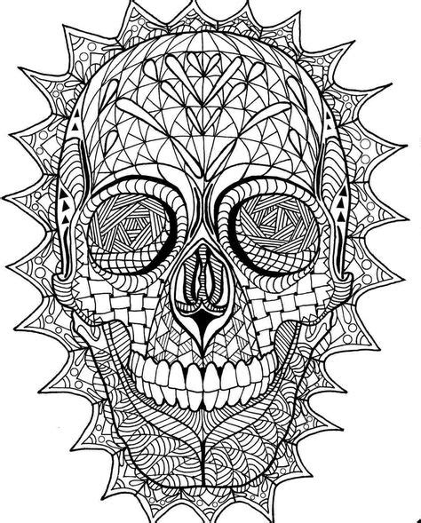 Best Printable: Skull coloring pages for adults | 99+++ | Amazing