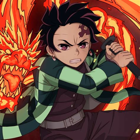 1080x1080 Resolution Demon Slayer Hd Tanjiro Kamado Art 2022 1080x1080