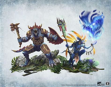 Seraphon Artwork From Age Of Sigmar Soulbound Stars And Scales