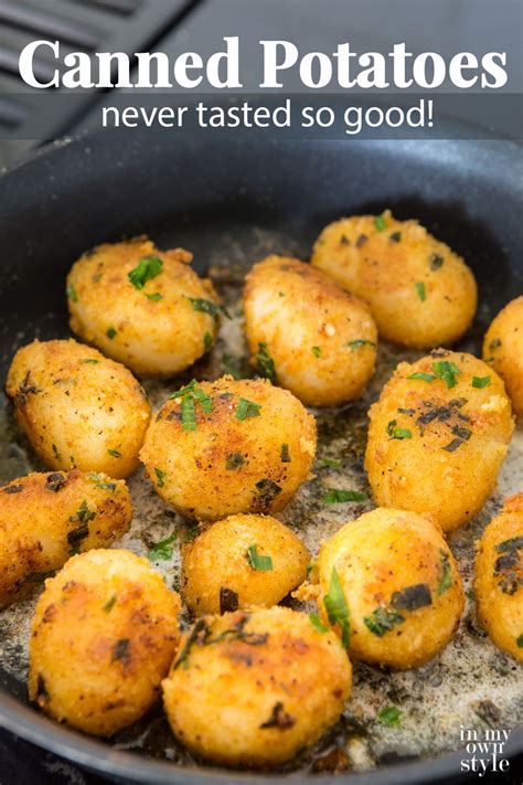 Although potatoes can last a decent amount of time if you are able to store them in optimal conditions, they will go bad at some point and eventually become inedible. Gourmet Herbed Canned Potatoes Recipe | Recipe | Canned ...