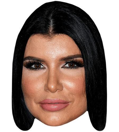 Romi Rain Black Hair Maske Aus Karton Celebrity Cutouts