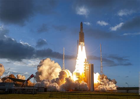 Esa Ariane 5 Liftoff