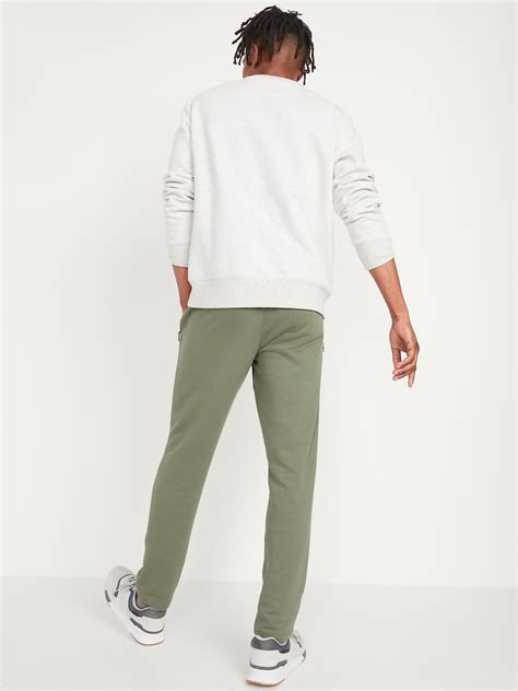 Tapered Straight French Terry Jogger Sweatpants For Men Old Navy