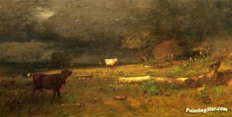 The Coming Storm Artwork By George Inness Oil Painting And Art Prints On