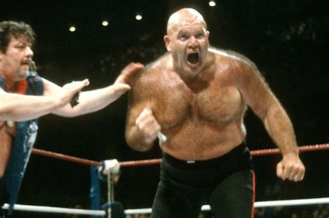 Wwe Wrestler George The Animal Steele Has Stepped Out Of The Ring For