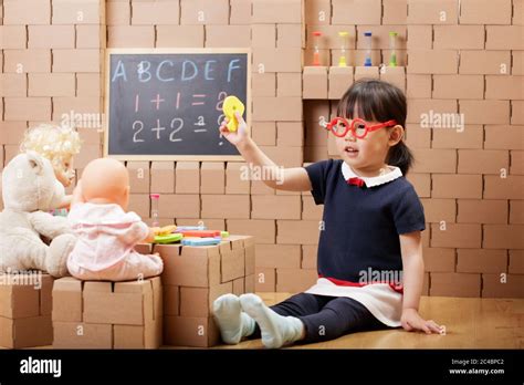 Pretend Play Teacher Hi Res Stock Photography And Images Alamy