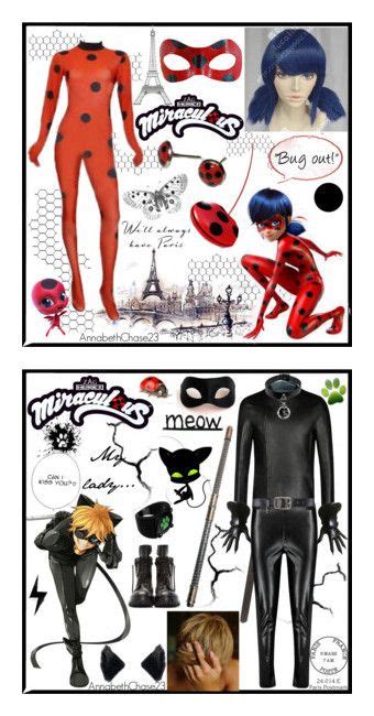 Miraculous Ladybug And Chat Noir By Annabethchase23 Liked On Polyvore