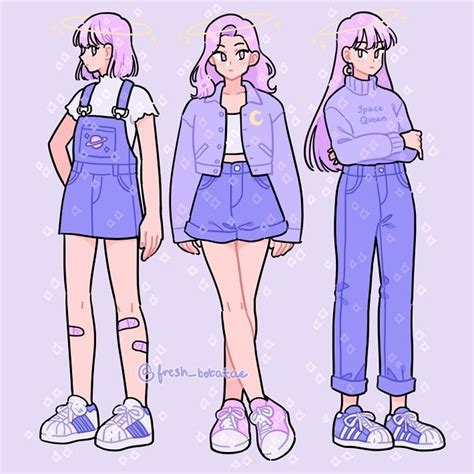 Freshbobatae Space Girls 💜😃 Which One Is Your Favorite Art Clothes