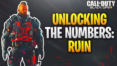 How To Unlock The Numbers Outfits In Black Ops 4ruin Numbers Outfit