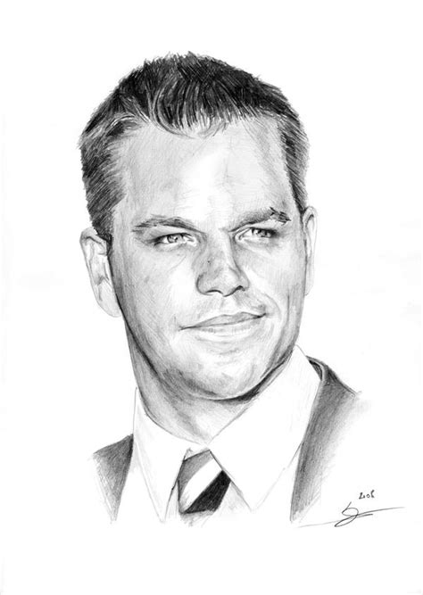 Matt Damon By Monkey Jack