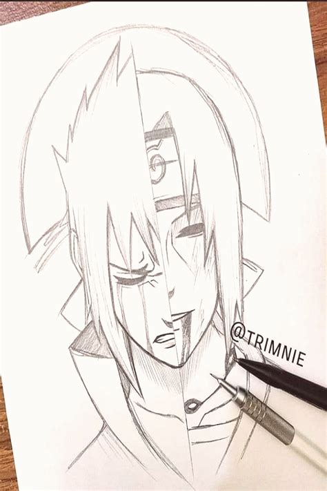 Kid Naruto And Sasuke Drawing Torunaro