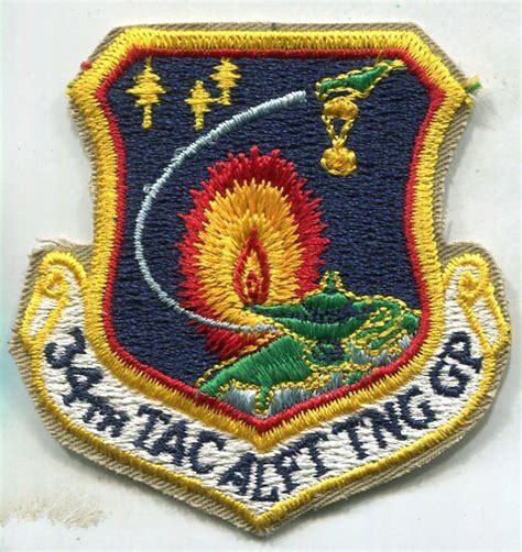 Vietnam War Era Patch Us Air Force 34th Tactical Airlift Tng Group Ebay