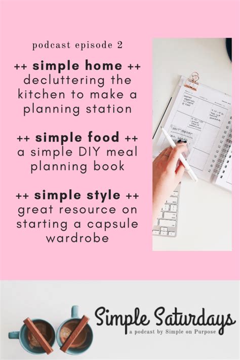 2 Decluttering The Kitchen Meal Planning Book Capsule Wardrobes And
