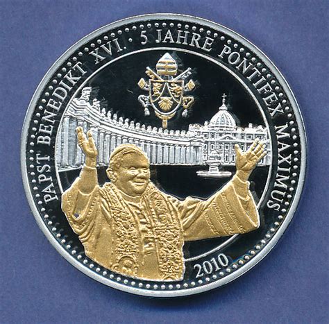 Bürgerlich joseph alois ratzinger) ist ein deutscher geistlicher und emeritierter papst. Joseph Ratzinger / Papst Benedikt XVI. 2010, edle Medaille ...