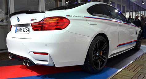 Bmw m performance parts transfer this knowledge from the racetrack to the street: BMW M4 Shows off M Performance Aerodynamic Parts - GTspirit