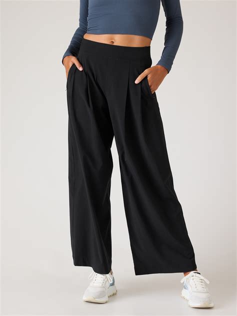 Brooklyn Heights High Rise Wide Leg Pant | Athleta
