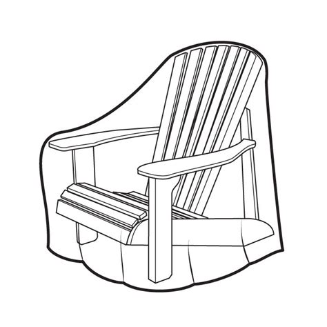 Adirondack Chair Sketch At Explore Collection Of