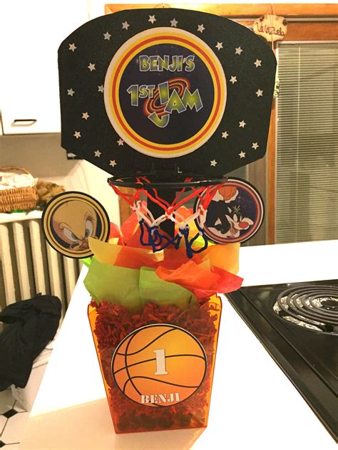 See more ideas about space jam, jam, tune squad. Space Jam Looney Tunes center pieces | Looney tunes party, Space jam theme, 1st birthday party ...