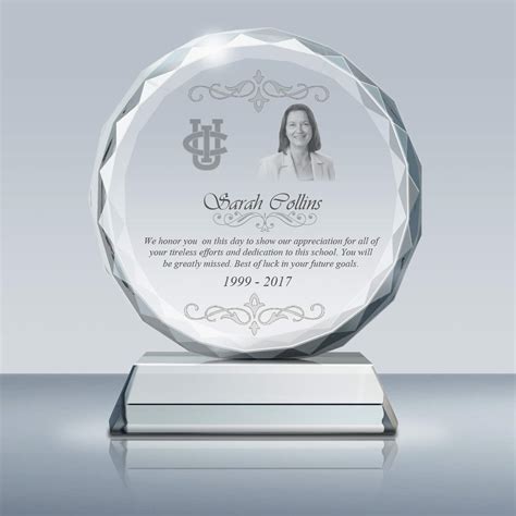 Check out our numerous ideas for farewell messages for students from teacher below. Teacher Farewell Gift - Crystal Sunflower Plaque (014 ...