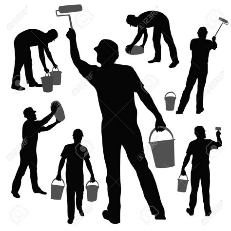 Workers Silhouettes Clipart 20 Free Cliparts Download Images On