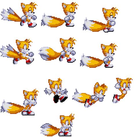 Pixilart Tails Sprites By Sonic Gamer