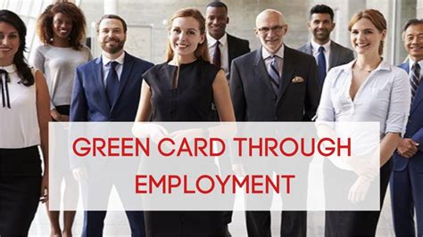Other categories of green cards. Employment-Based Green Card: How To Get a Green Card ...