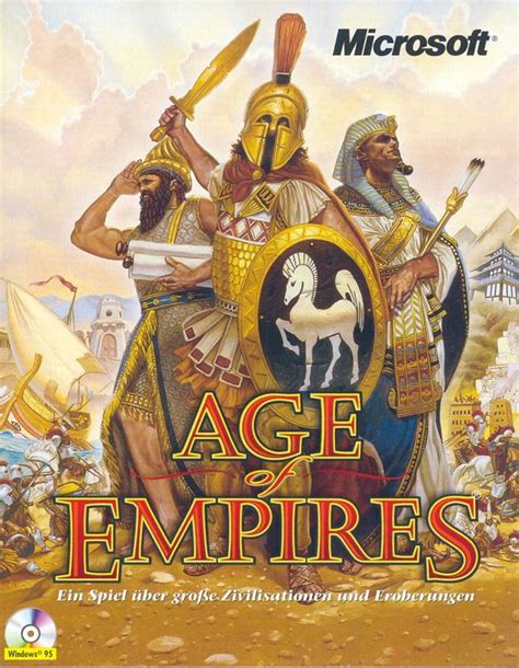 Age Of Empires 1997 Box Cover Art Mobygames
