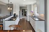 The galley layout, which shapes the kitchen into a another idea for a small kitchen layout is to consider exposed cabinetry. 20+ Mesmerizing Galley Kitchens Design Ideas for Home ...