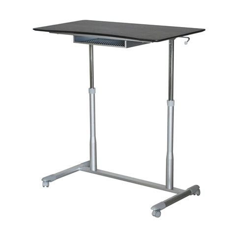 An analysis of current research on standing desks has some surprising tips on how to best use them for your health. Espresso Adjustable Height Sitting Standing Desk Ergonomic ...