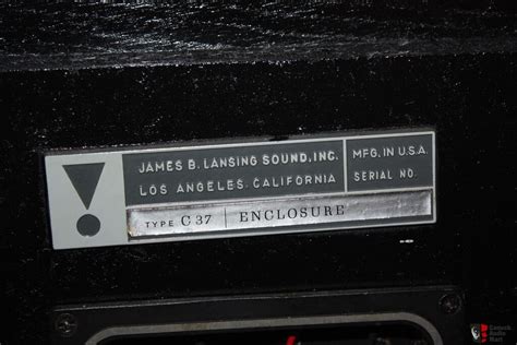 Vintage Jbl Signature C37 Speakers Photo 804211 Us Audio Mart