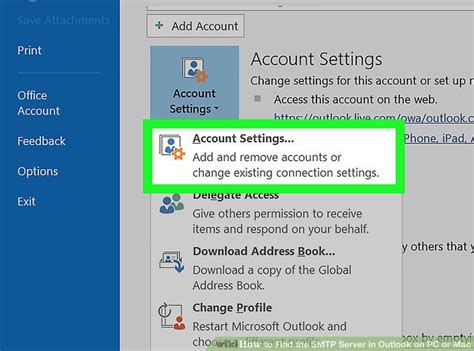 Below server information, you can find your incoming mail server (imap) and outgoing mail server (smtp) names. How to Find the SMTP Server in Outlook on PC or Mac: 14 Steps