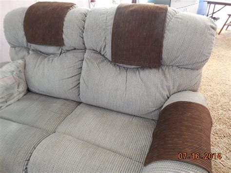 Headrest covers, top seat covers and back chair splash. Custom made Chair Headrest & Arm Covers. Available: www ...