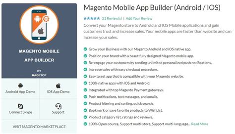 12 Best Magento Mobile App Builders For Ios And Android 2024