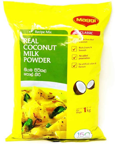 Maggi Coconut Milk Powder 1 Kg 22lb Ja Shopeasy