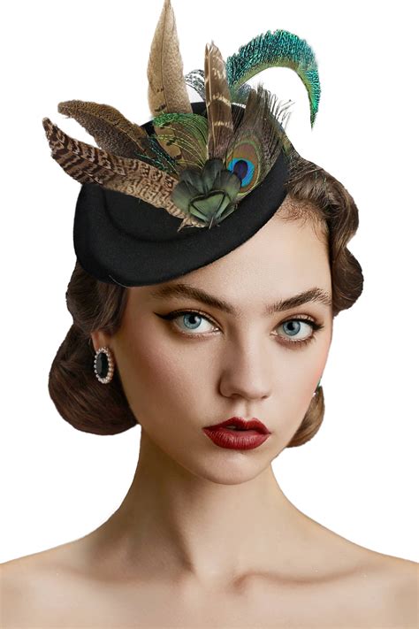 shop fascinator hat tea party feather fascinator babeyond fascinator hats derby