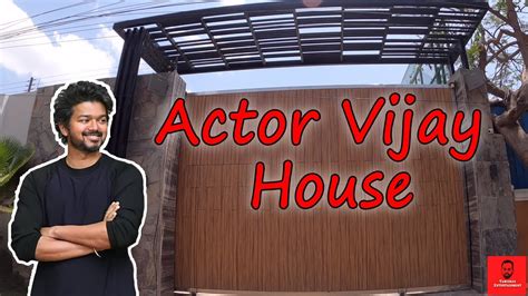 Actor Vijay House In Neelankarai