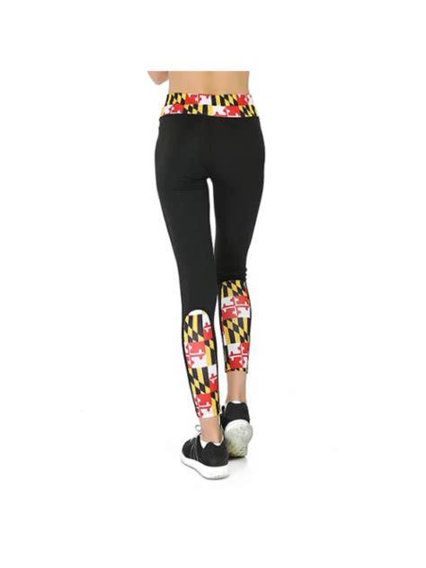 Peace yoga, established in 2011, offers classes virtually and in our studio, located in fallston, maryland. Maryland Flag Yoga Pants - Girls Gotta Play