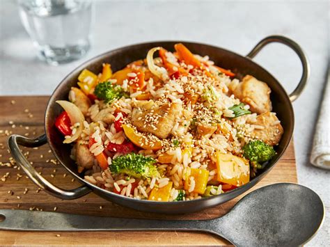 Reis - Hähnchen-Pfanne so einfach lecker