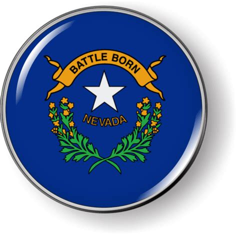 Nevada State Flag Emblem Best License Plate Frames