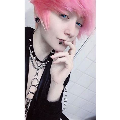 Pin By Jessie Demon On Cazfhey Pastel Goth Boys Cute Emo Hair Goals