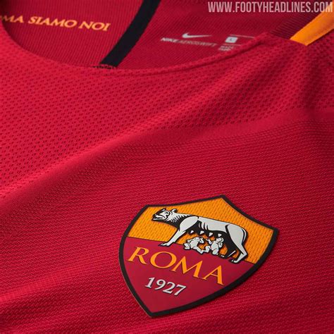As Roma 17 18 Home Kit Revealed Footy Headlines