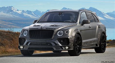 2017 Mansory Bentayga Introduces Forged Carbon Widebody Car Shopping